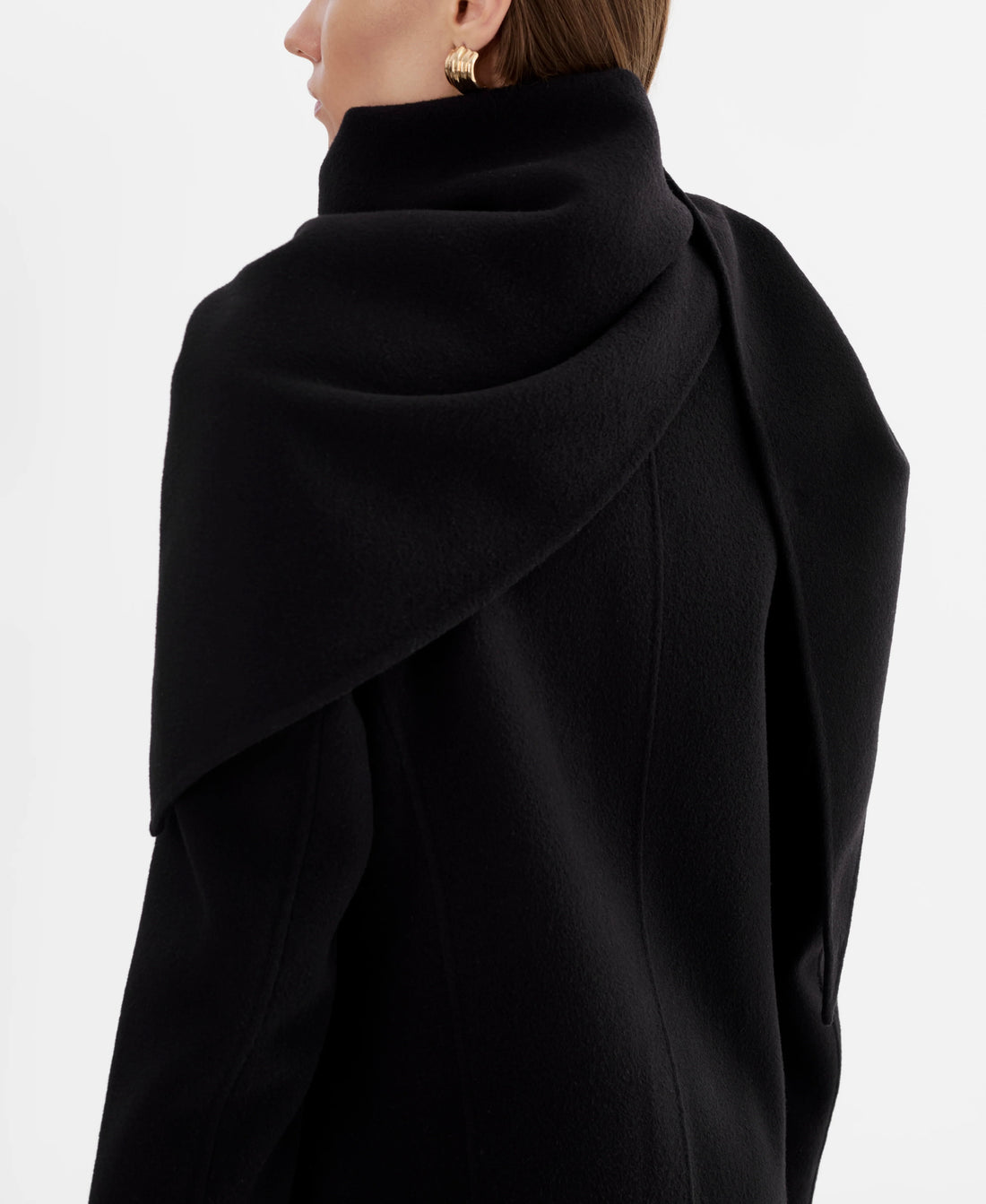 Emma Black Scarf