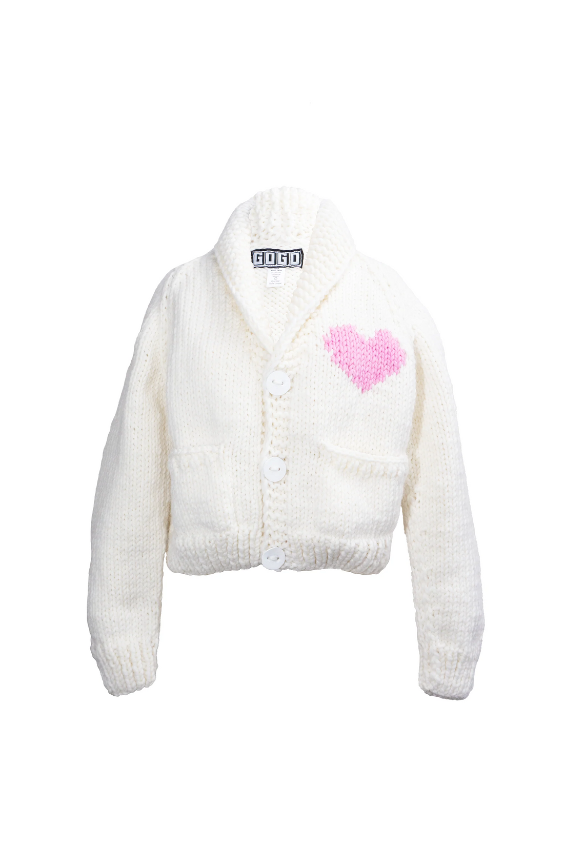 Short Heart Cardi