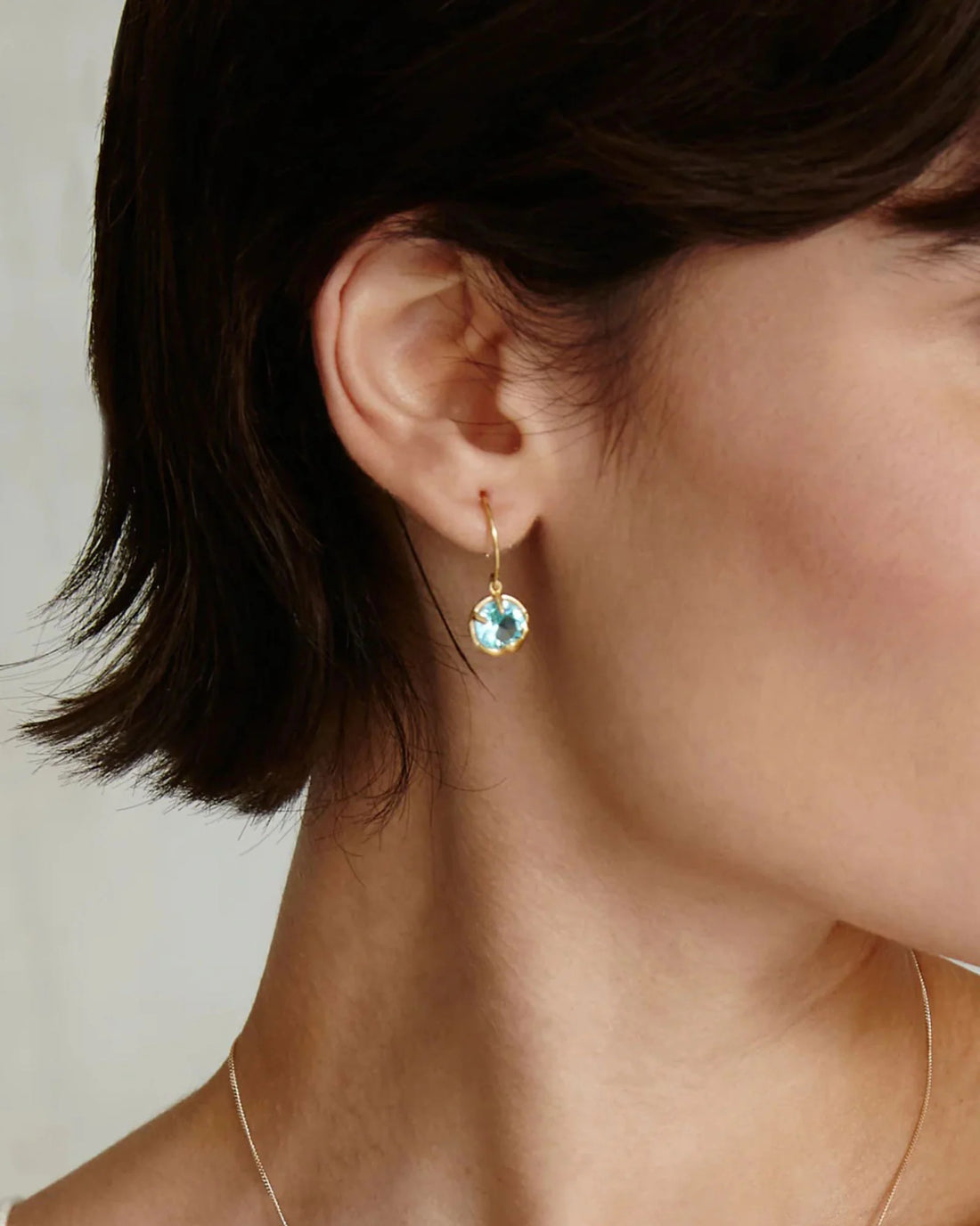 December Birthstone Earring
