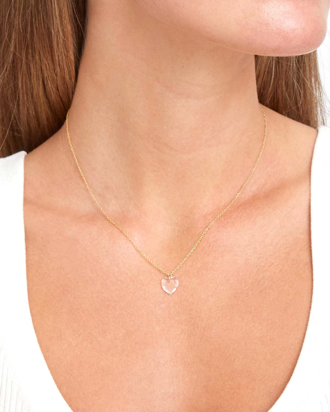 Crystal Heart Necklace