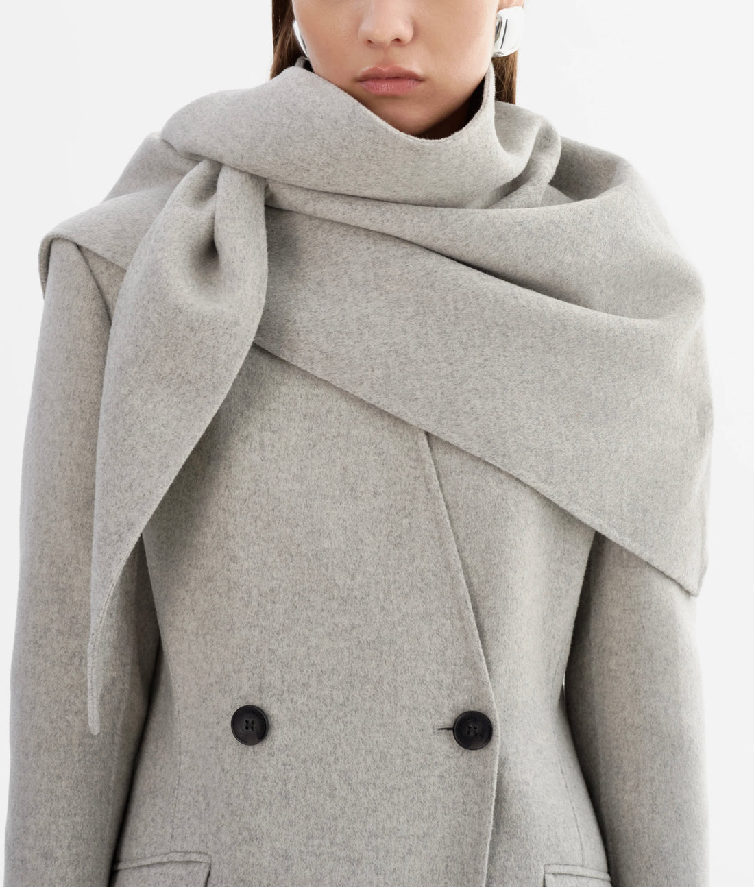 Emma Grey Scarf