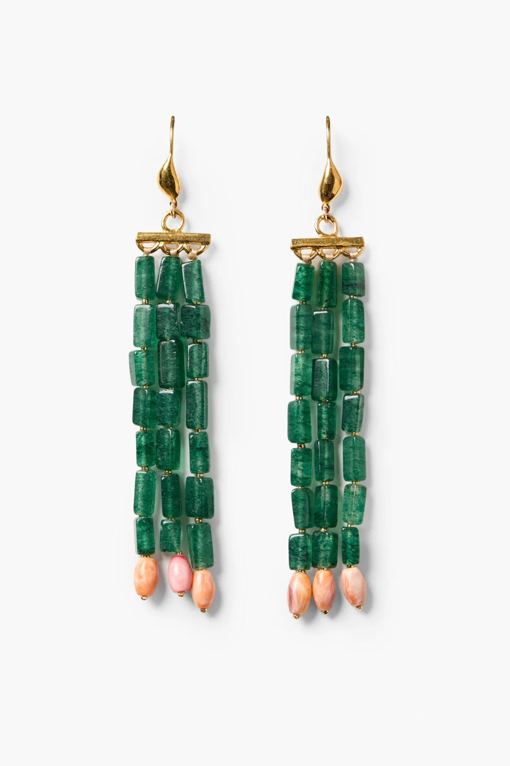 Regina Chandelier Earring Indian Aventurine