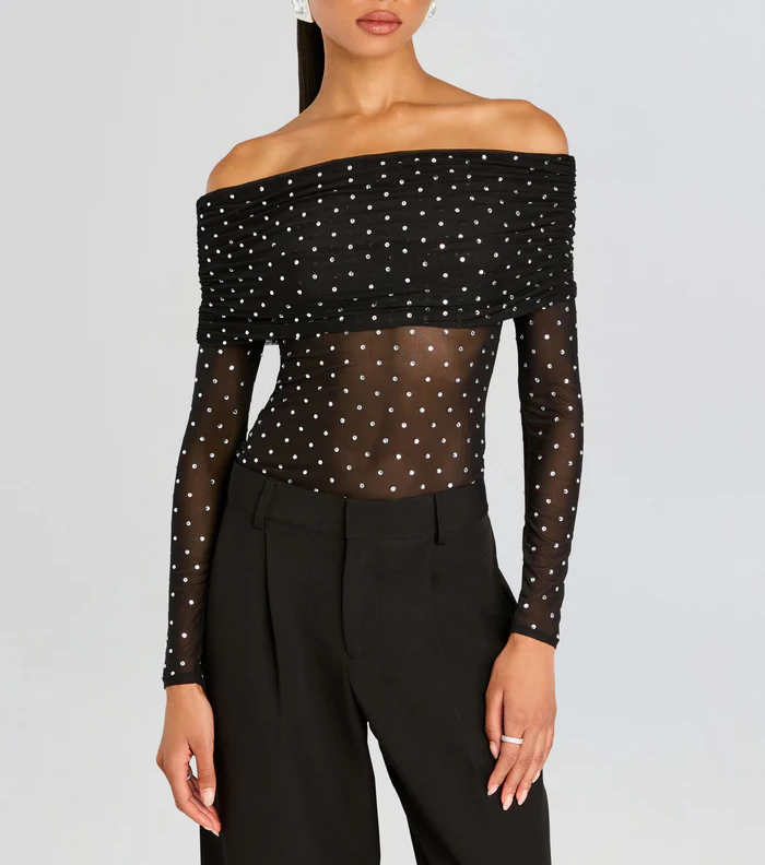 Oriana Mesh Top