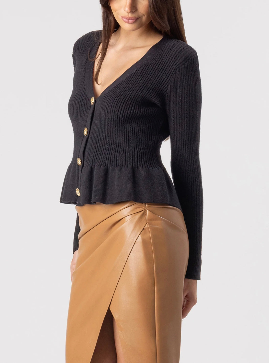Lirio Pointelle Cardigan