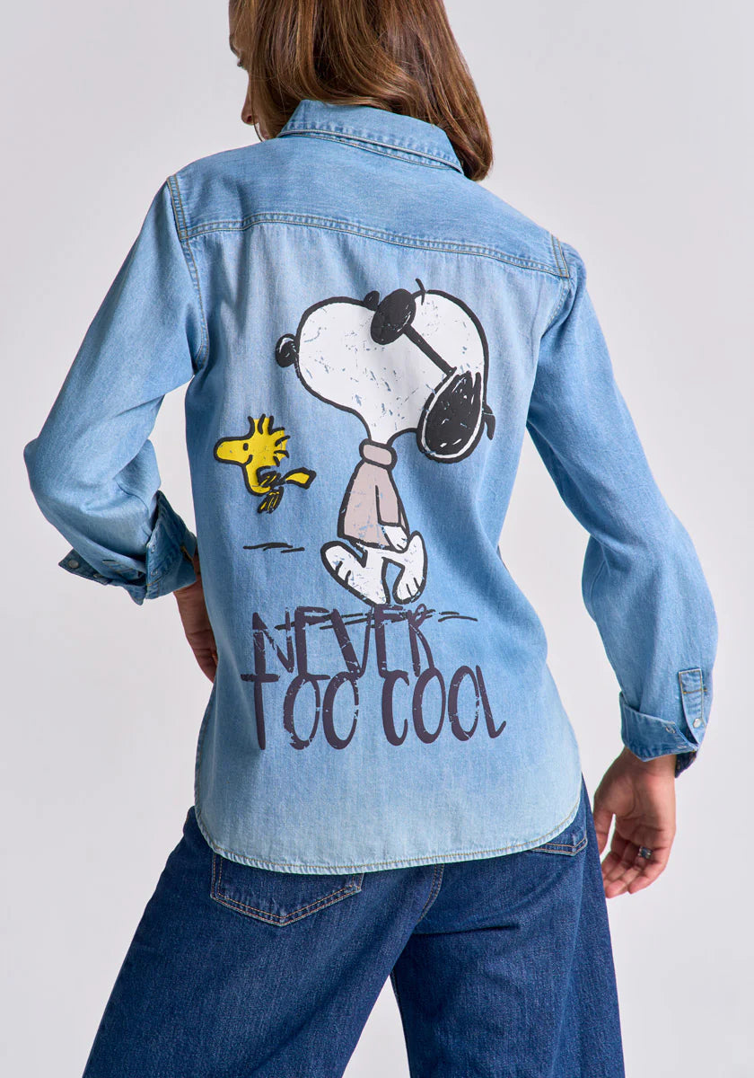 Snoopy Denim Shirt