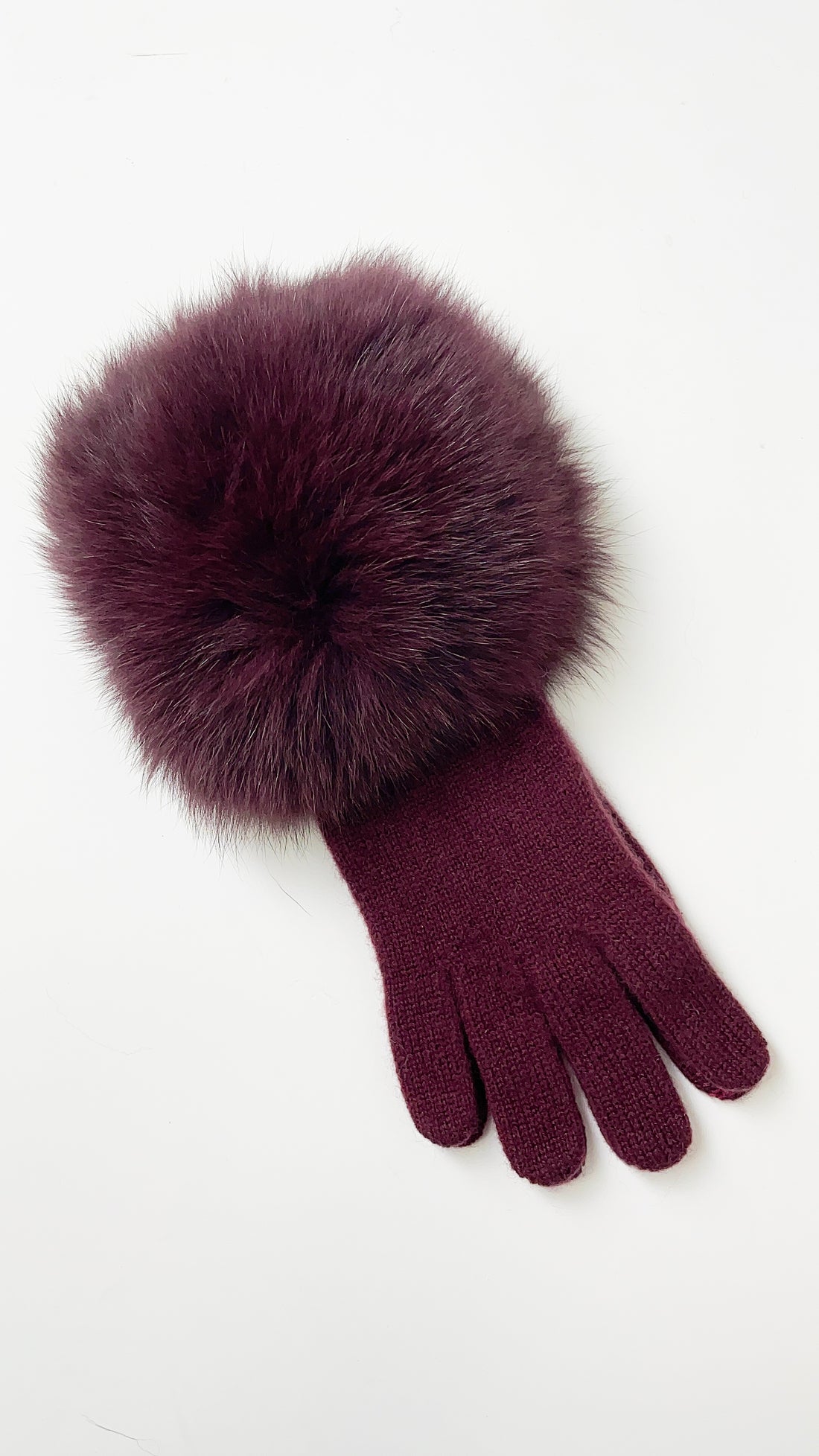 Fur Cuff Glove BR