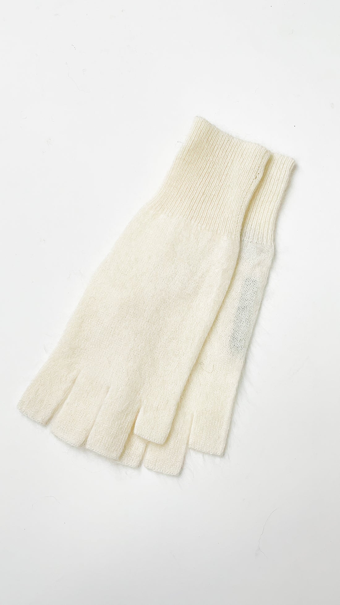 Brushed Fingerless Gloves