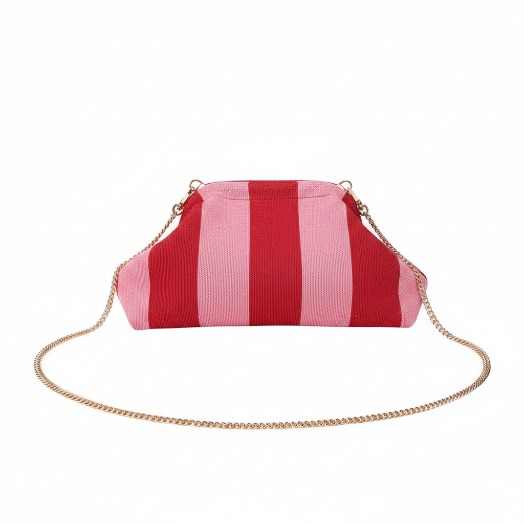 City Girl Pouch With Strap Red/Pink