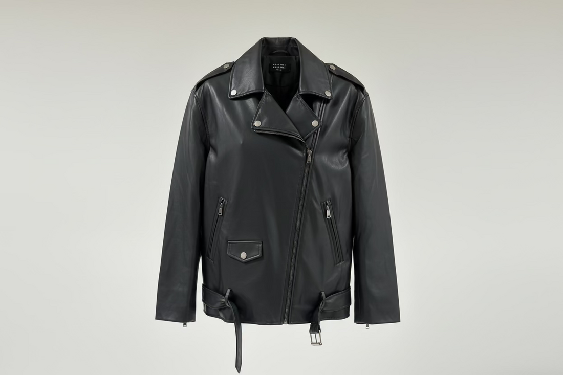 The Florence Vegan Leather Jacket (Last One)