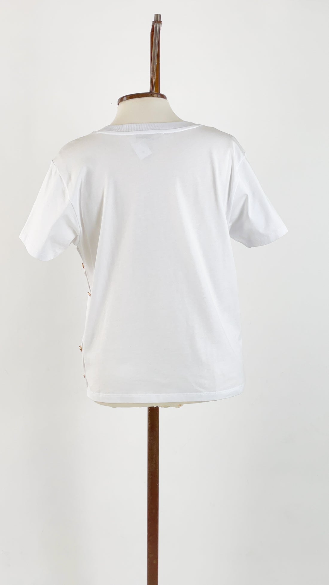 Side Detail Button Tee