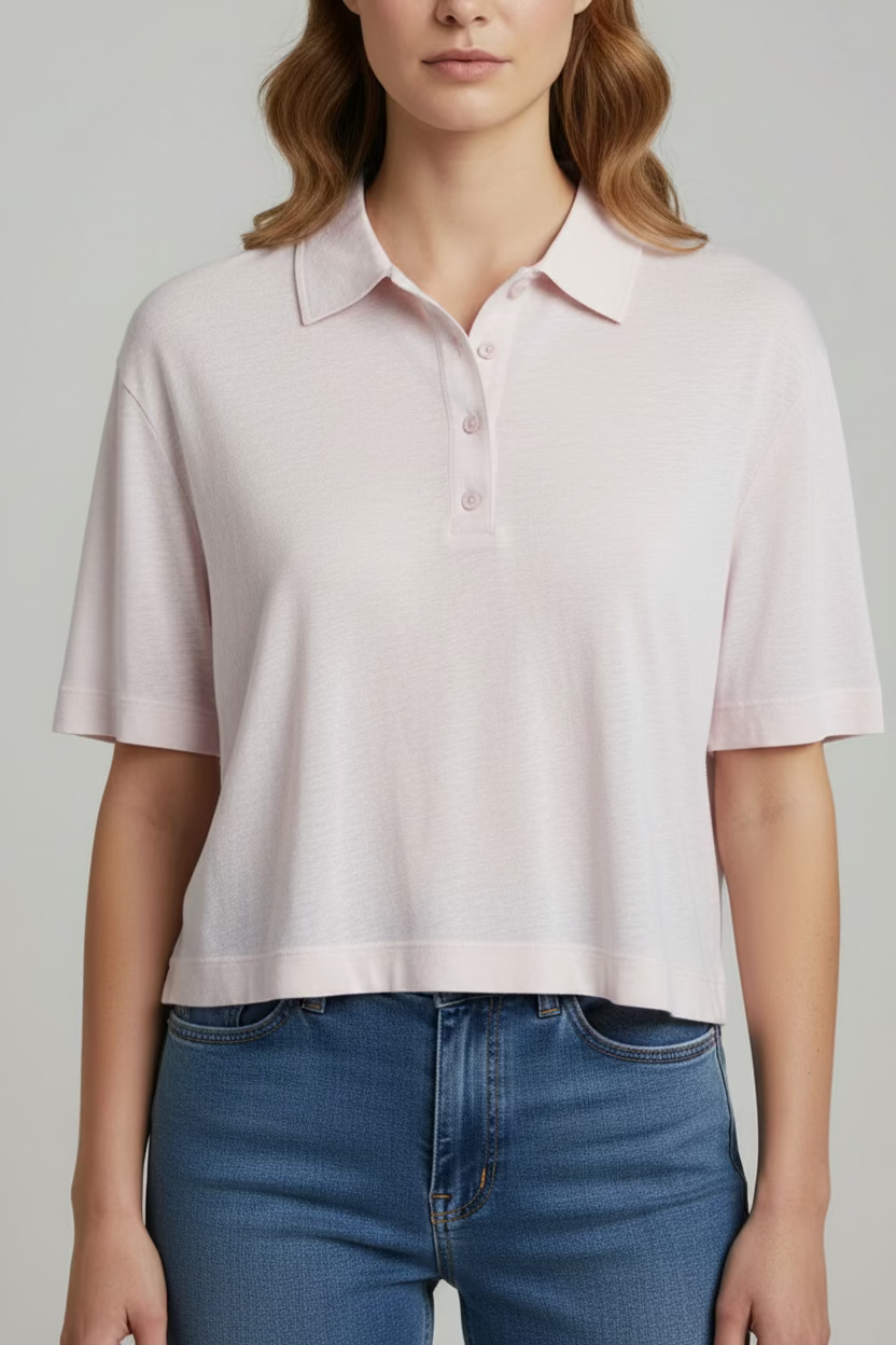 Elbow Sleeve Polo