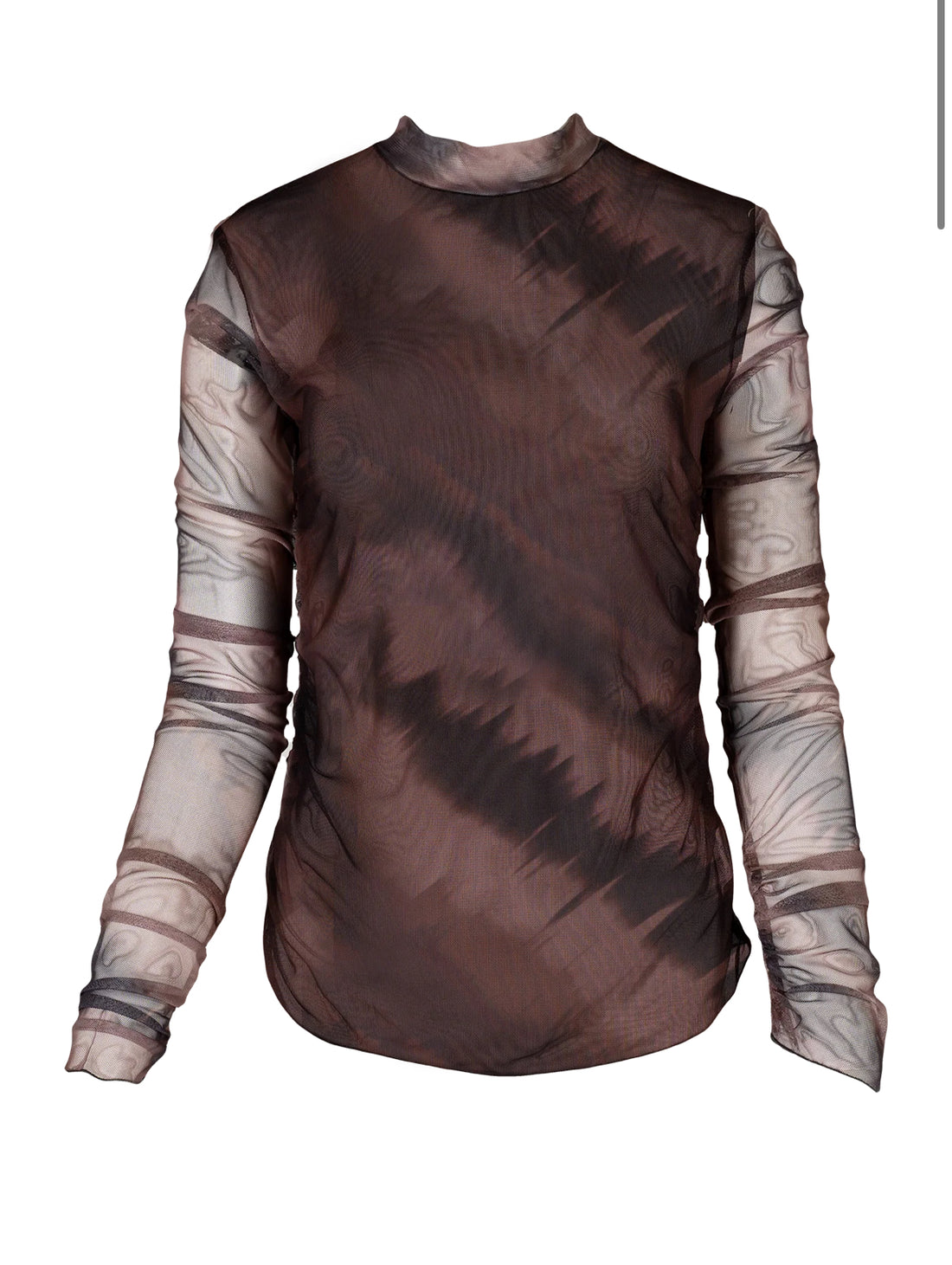 Mesh Long Sleeve Top