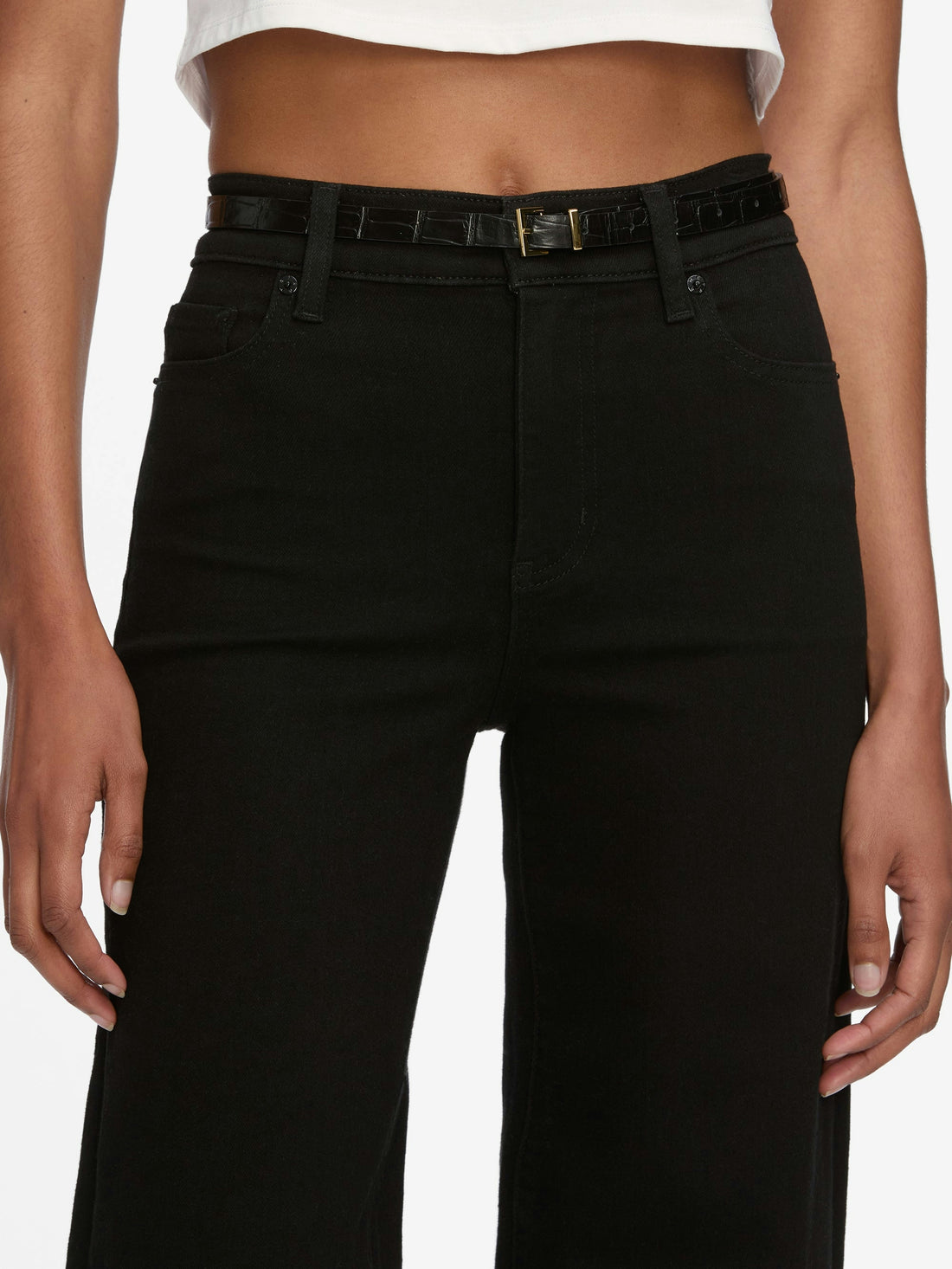 Le Slim Palazzo Black