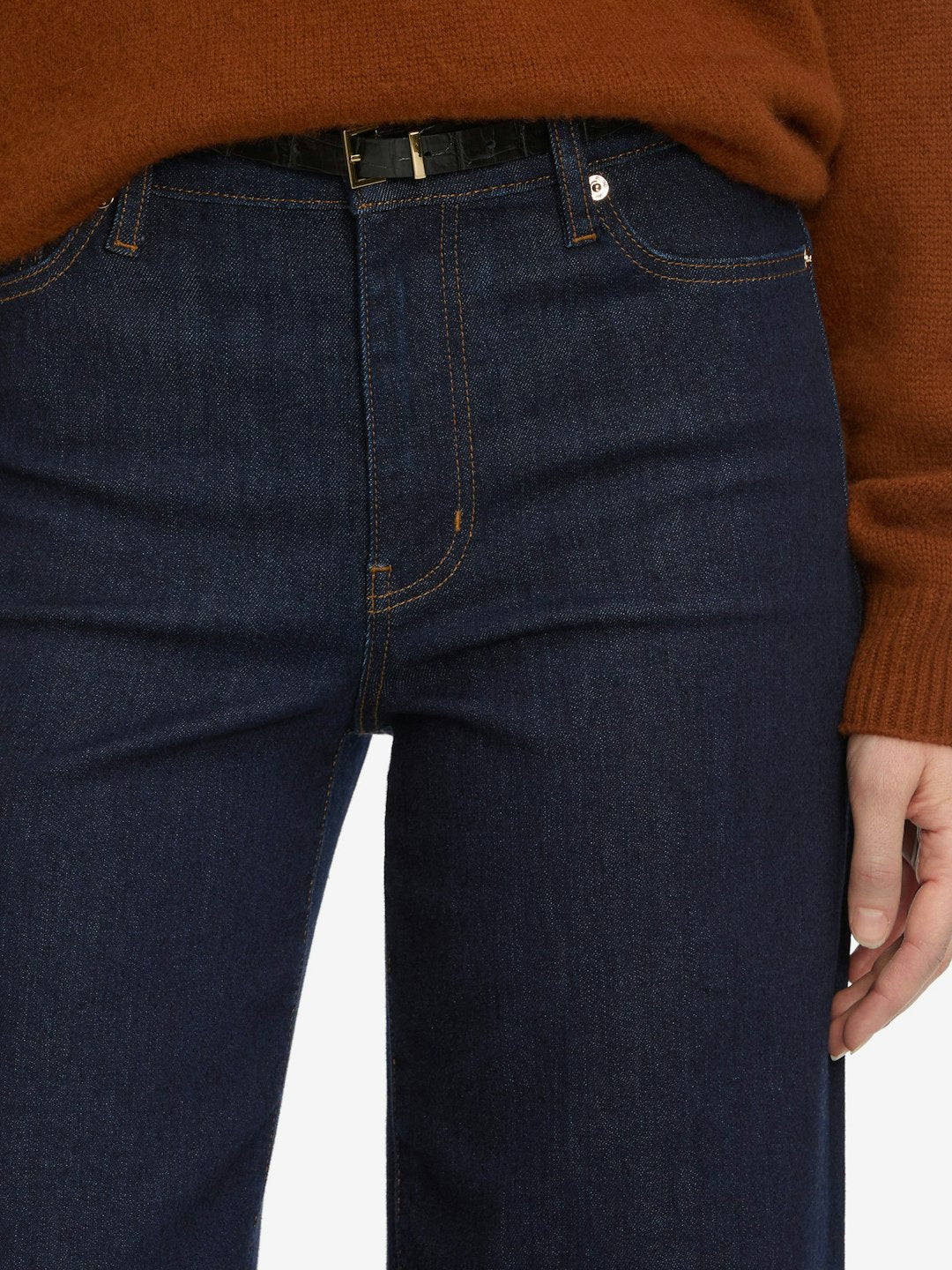 Le Slim Palazzo In Rinse