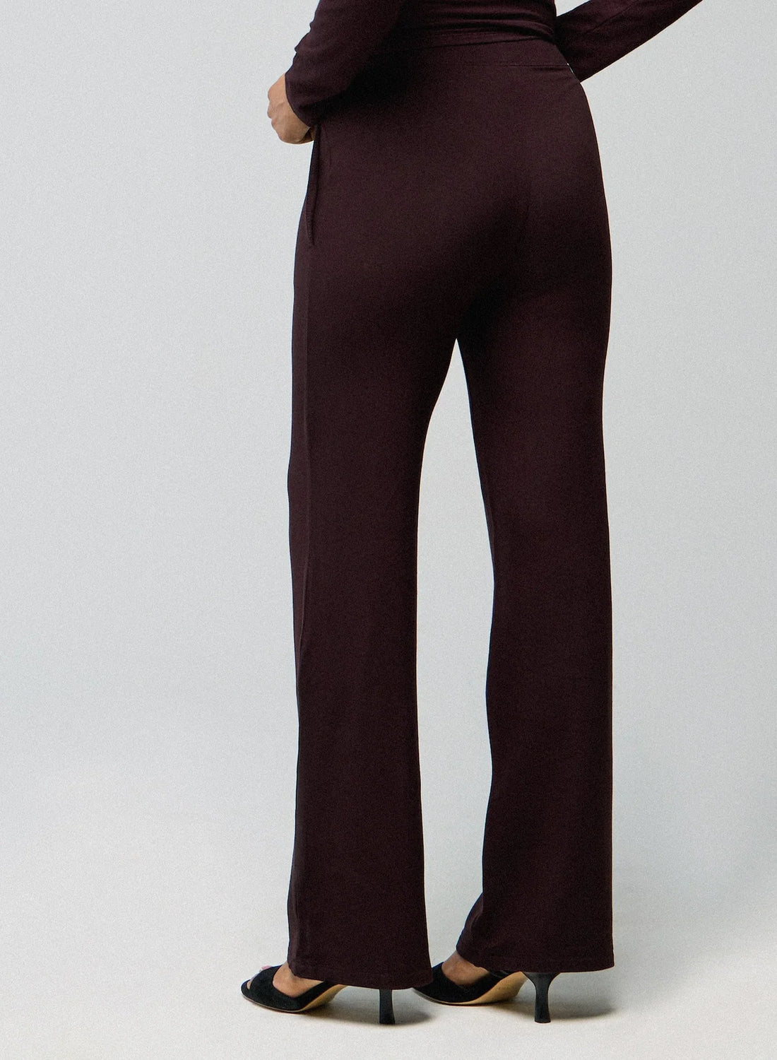 French Terry Wide Leg Pant