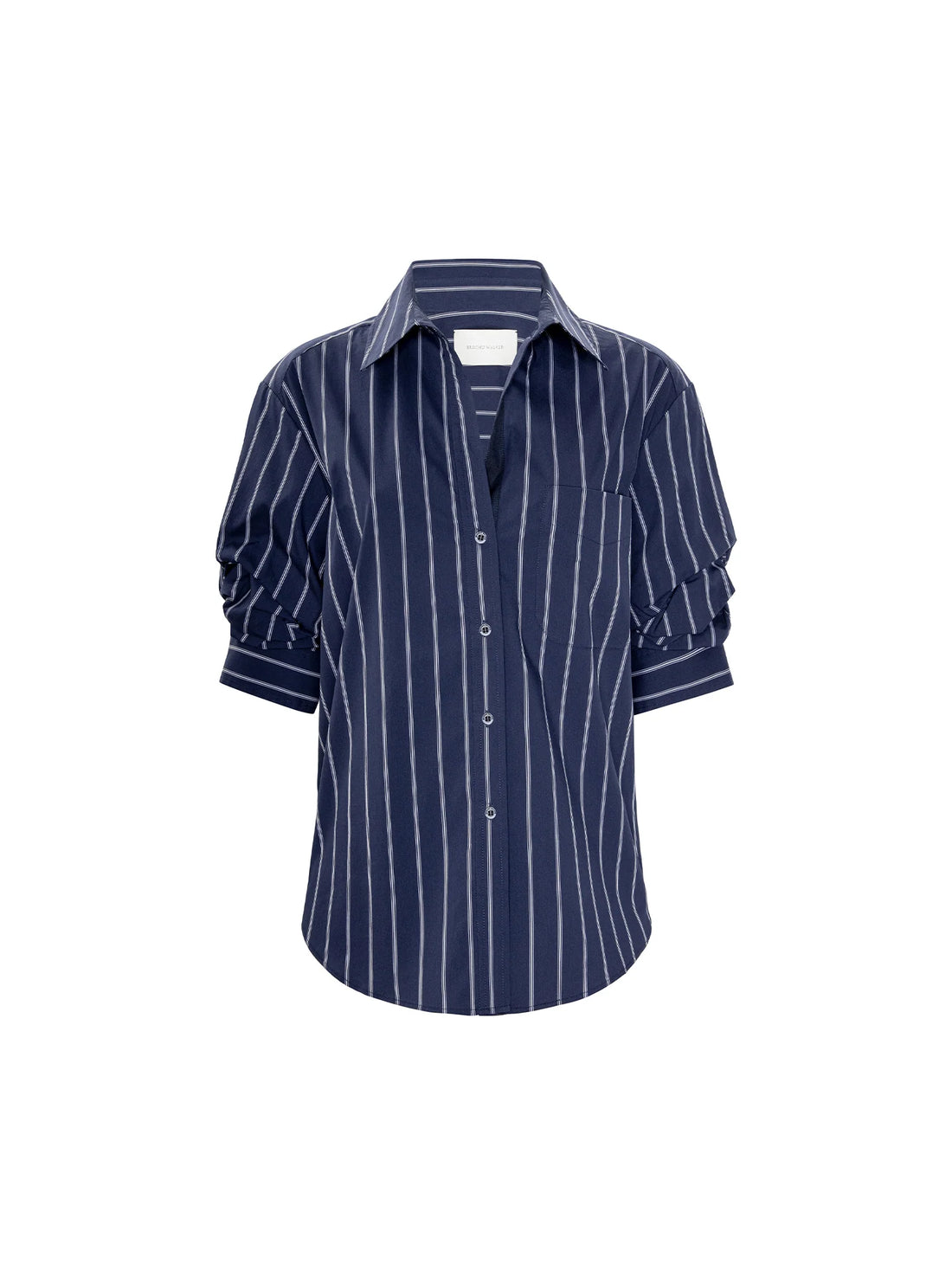 Pia Shirt In Navy Stripe