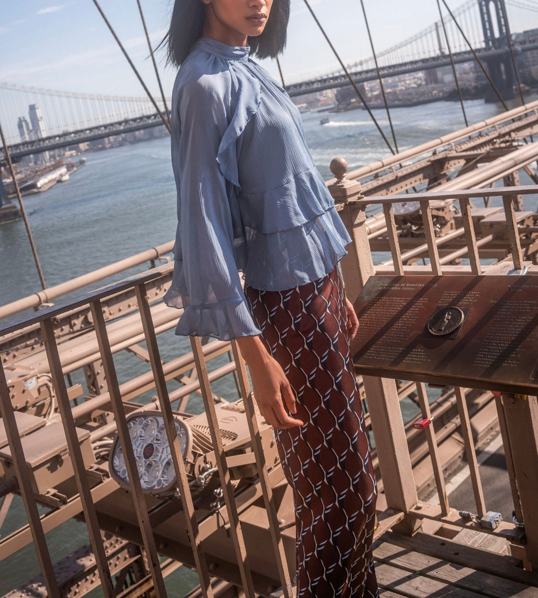 Kimberly Wave Print Pant