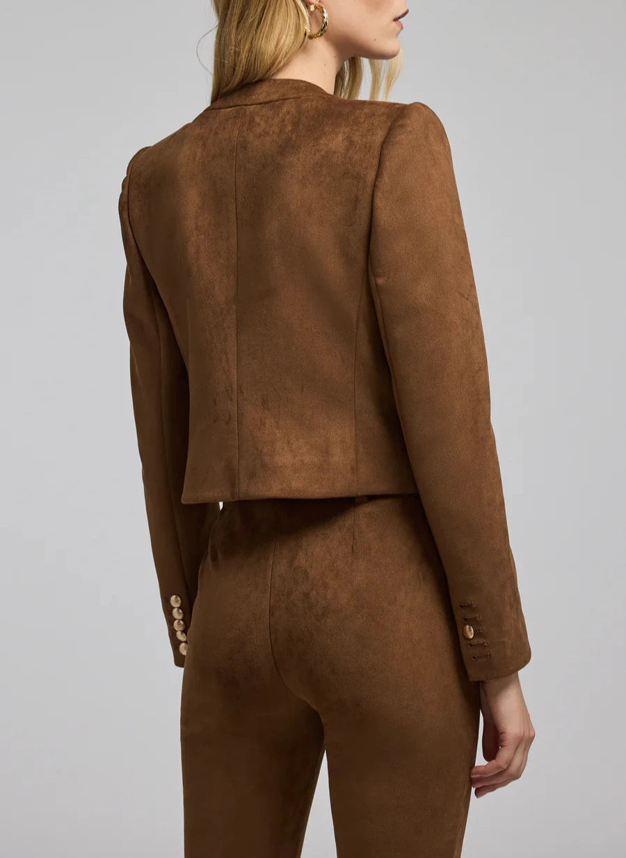 Karson Vegan Suede Jacket