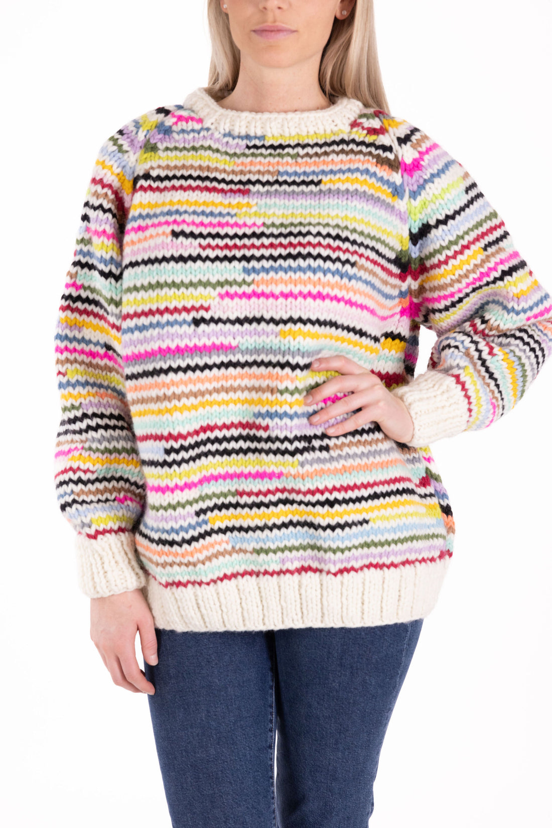 No Waste Long Slouchy Pullover