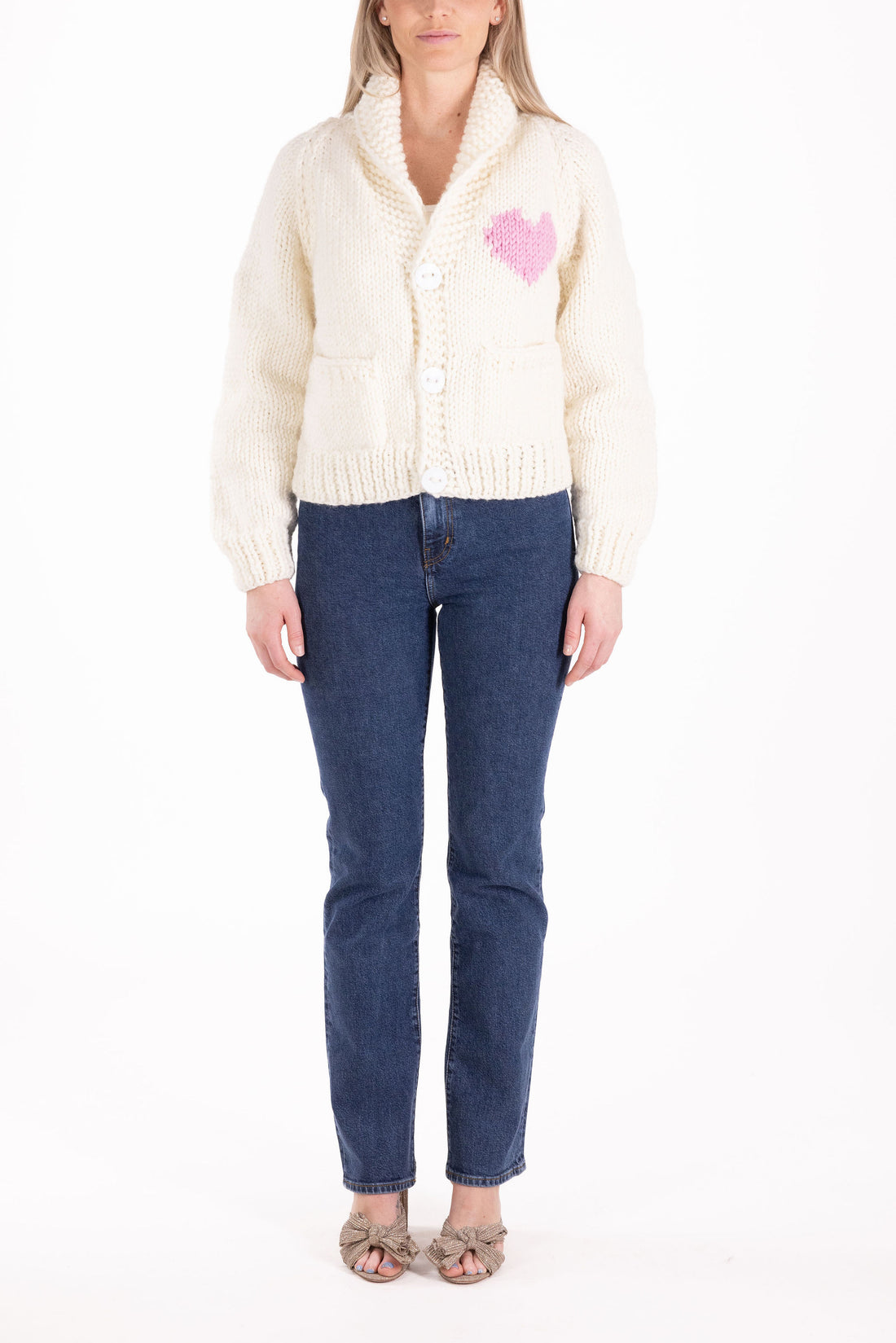 Short Heart Cardi