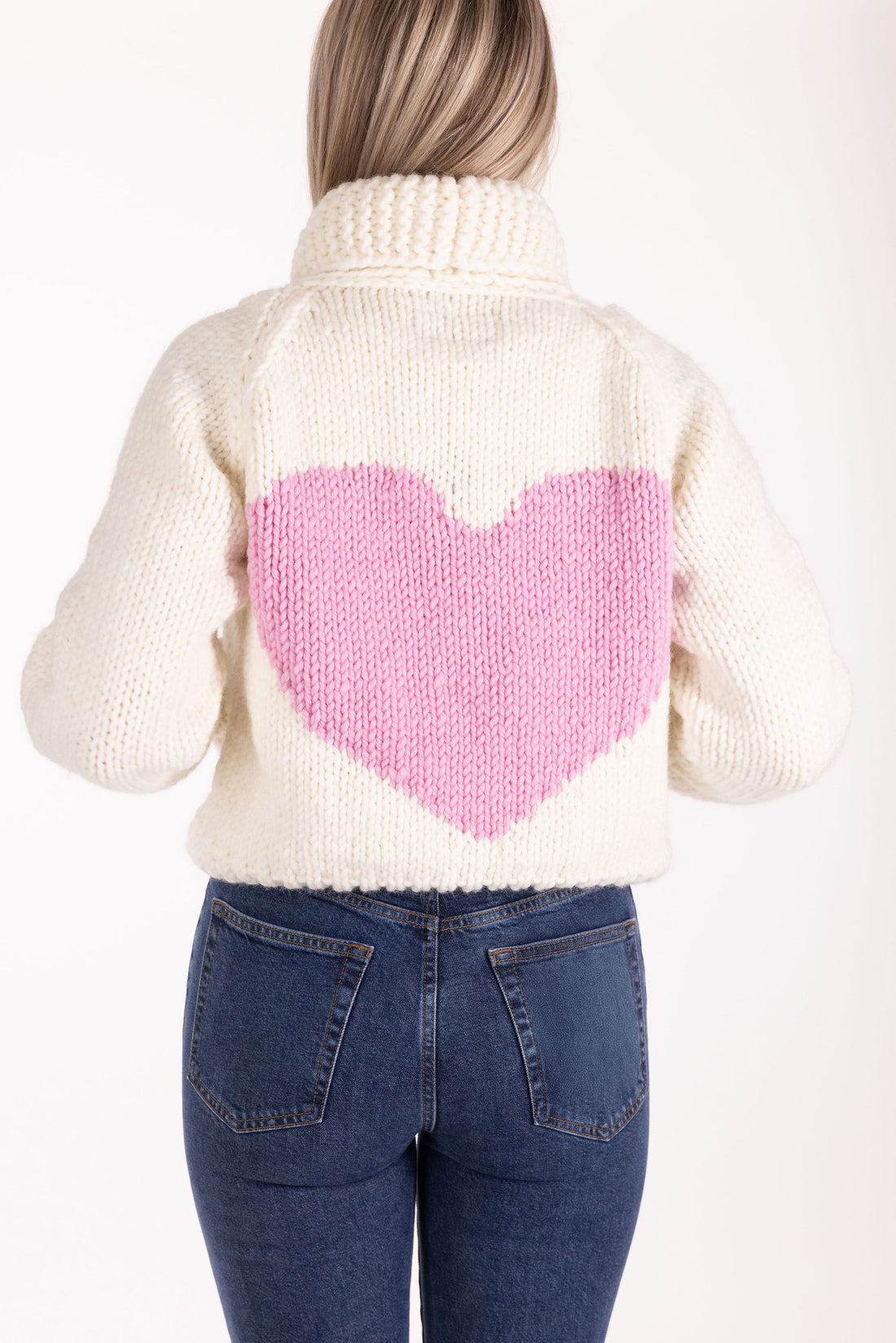 Short Heart Cardi