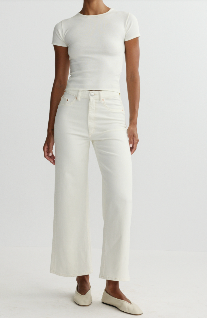 Hepburn Ankle In Eggshell