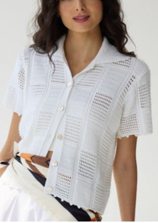 Button Up Knit Shirt