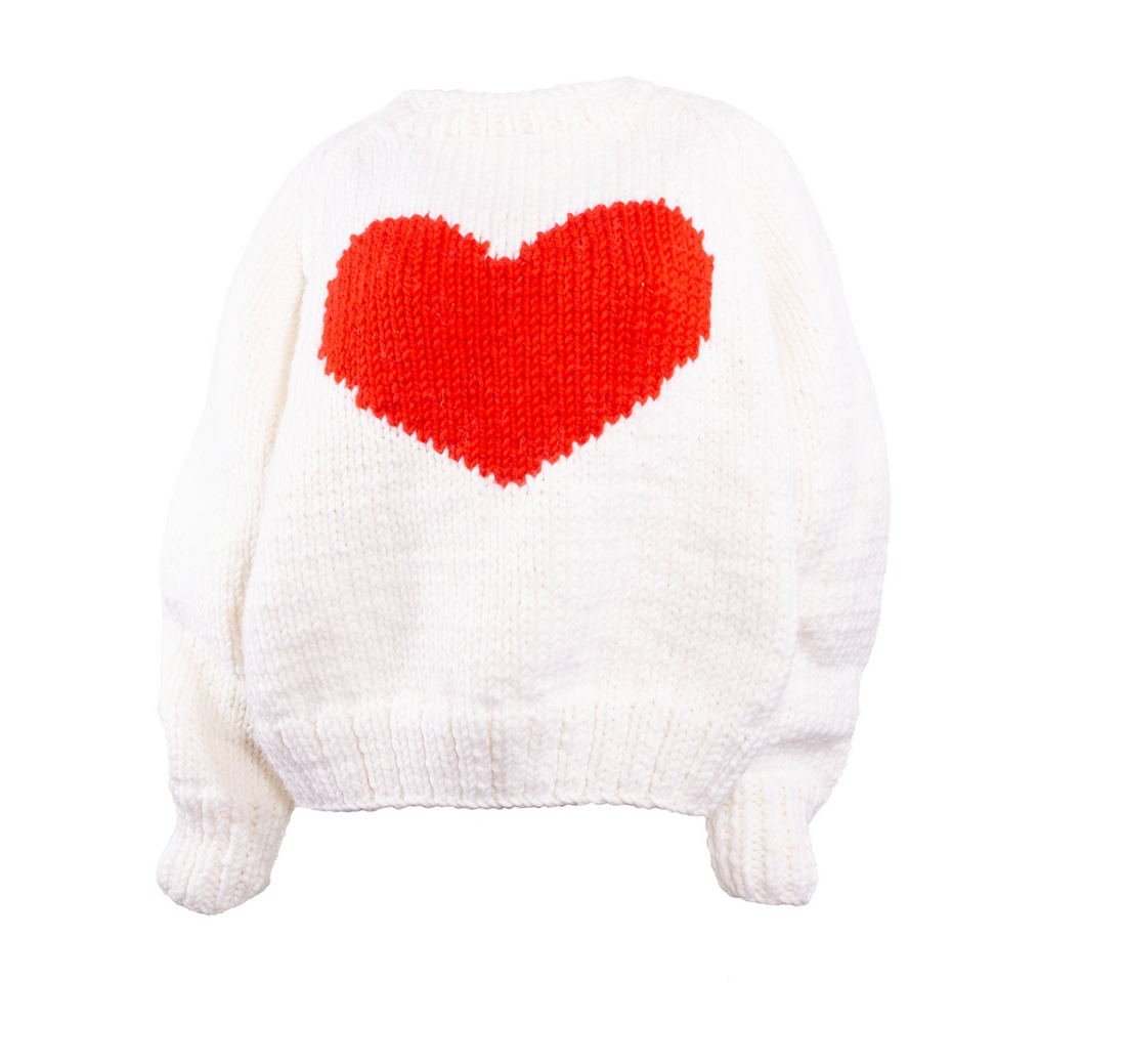 Slouchy Heart Pullover 2
