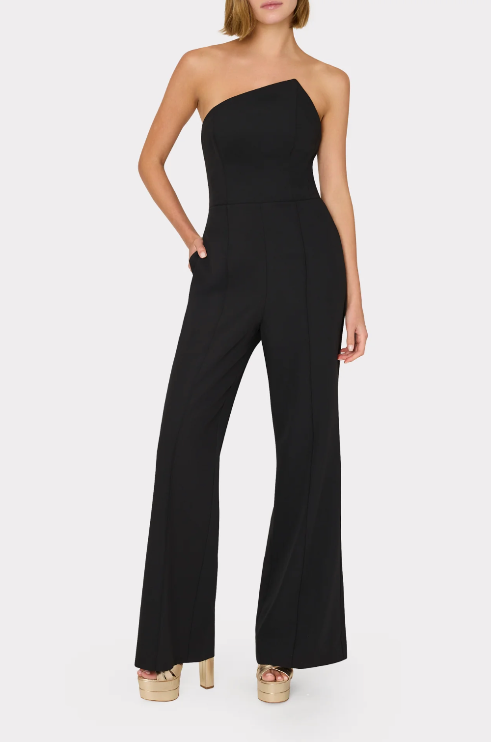 Atlas Cady One Shoulder Jumpsuit