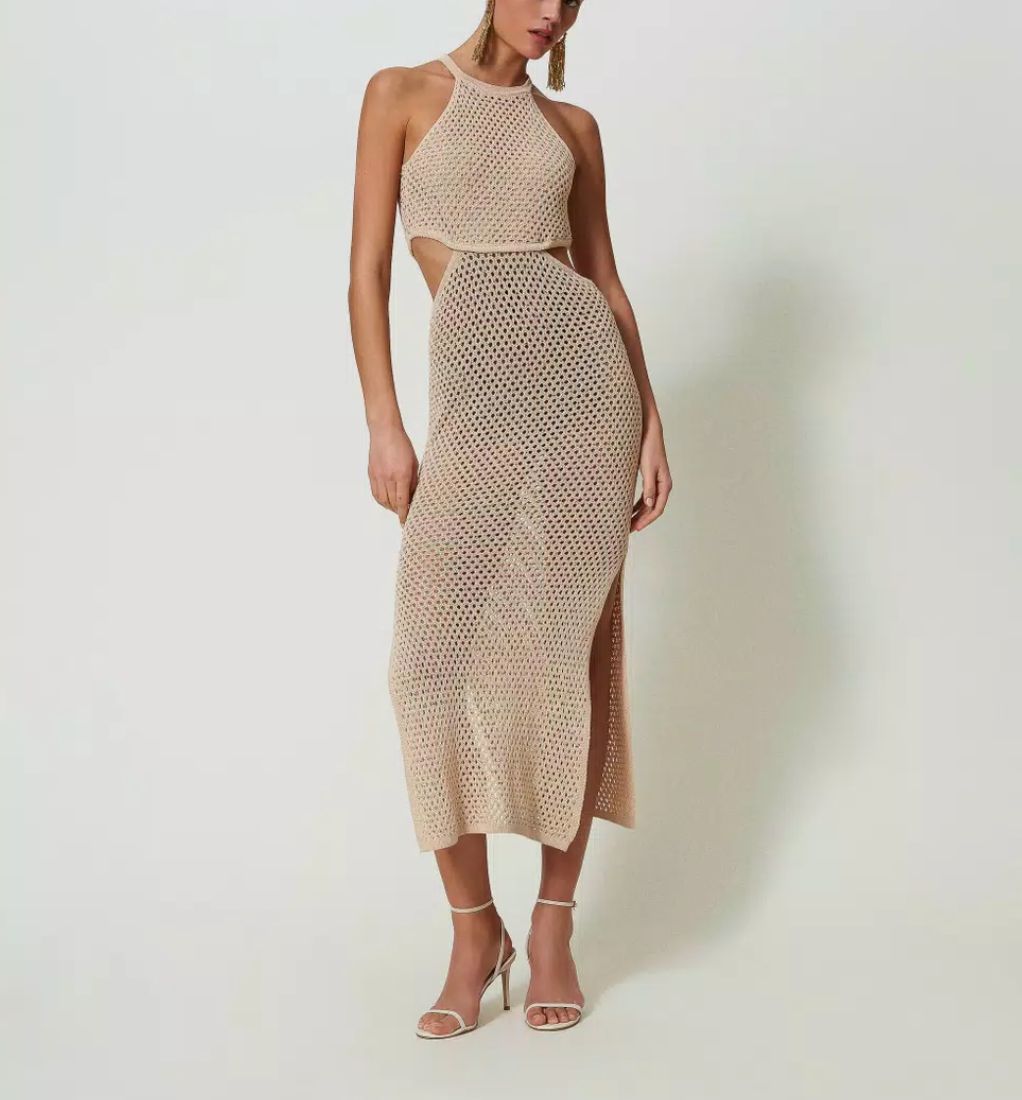 Knitted Halter Dress