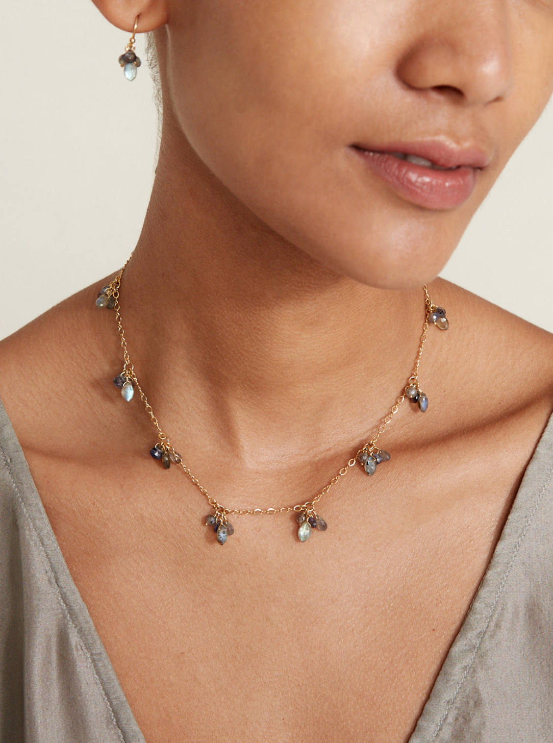 Hila Multi Stone Necklace