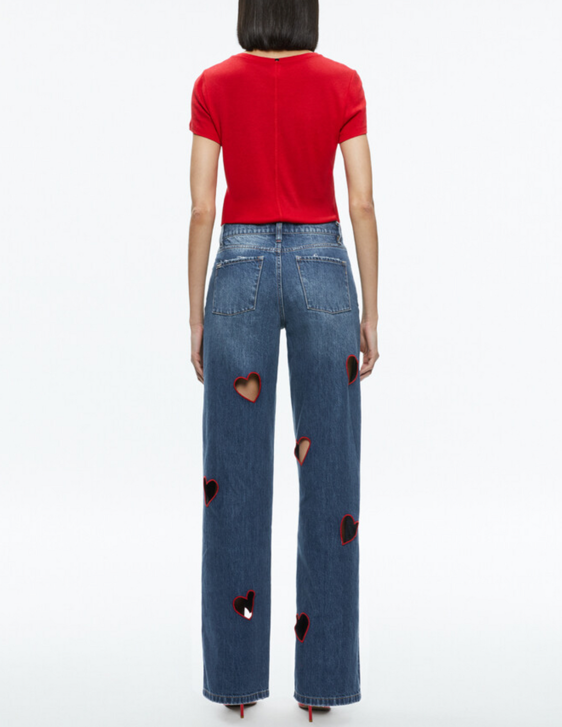 Karrie Heart Cutout Jean