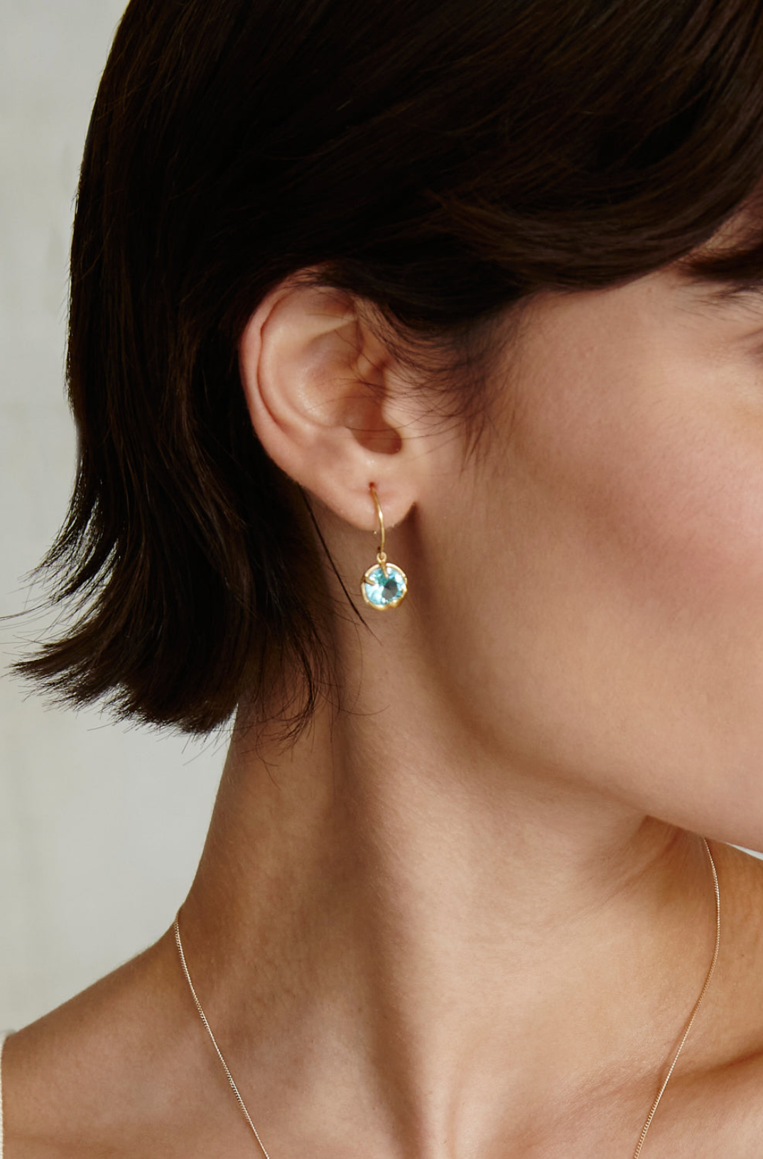 December Birthstone Earring