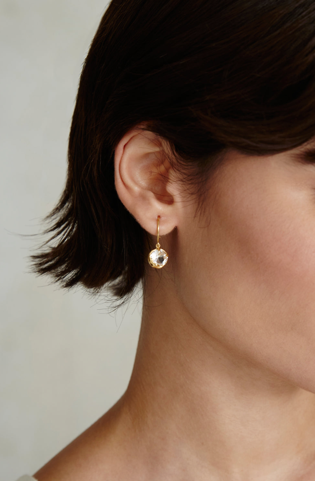 April Birthstone Earring