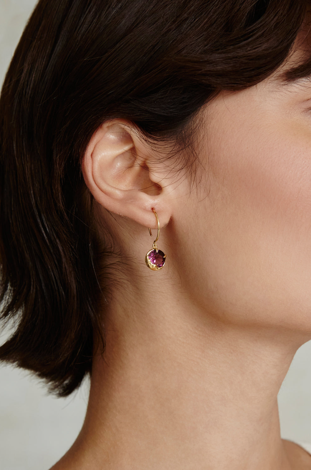 February Birthstone Earring