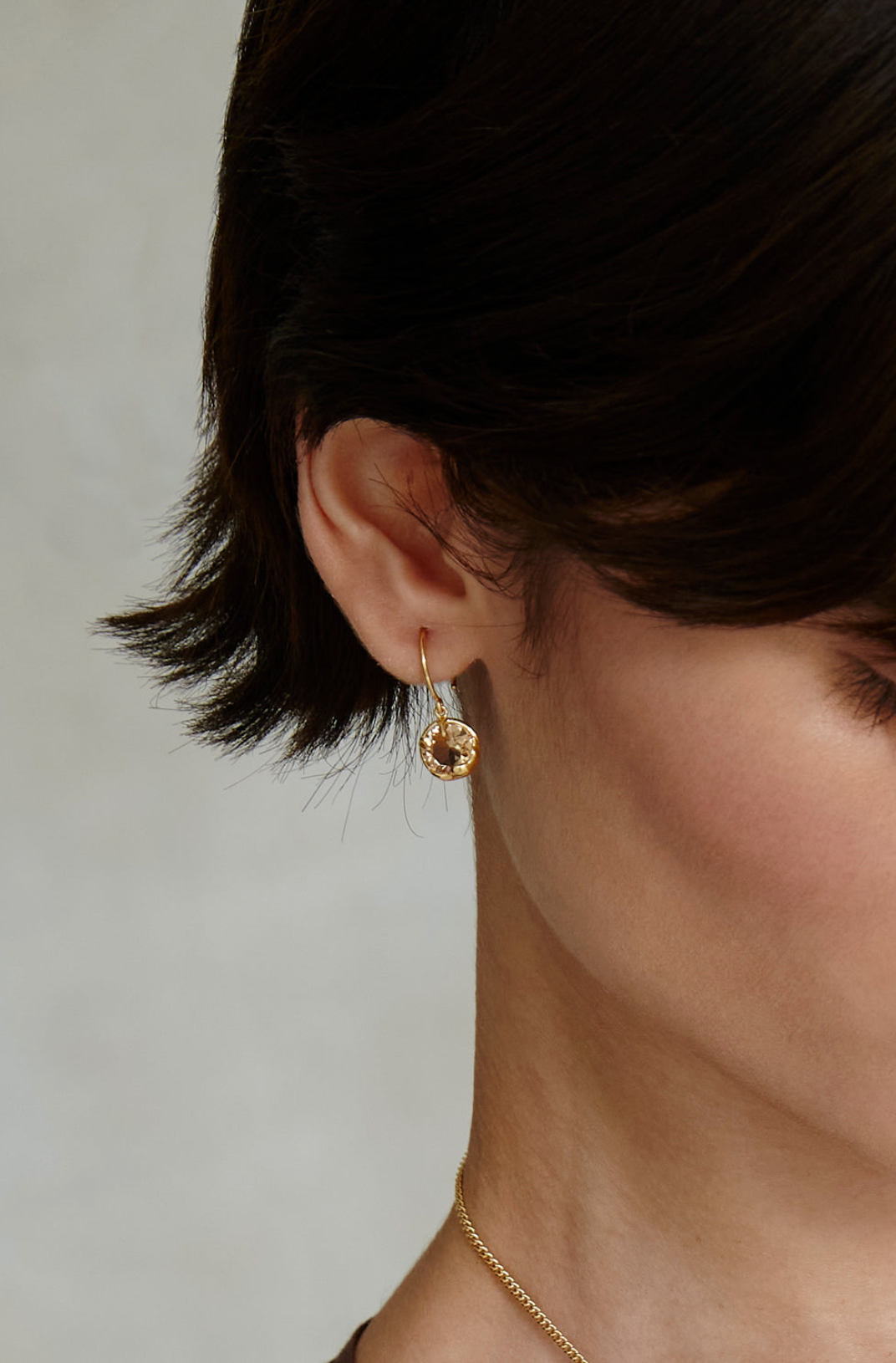 November Birthstone Earring