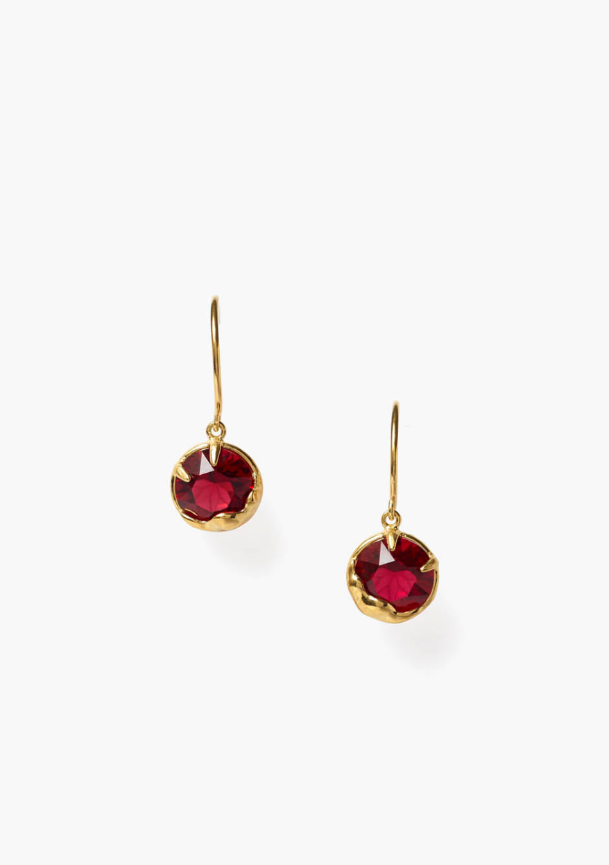 January Birthstone Earring