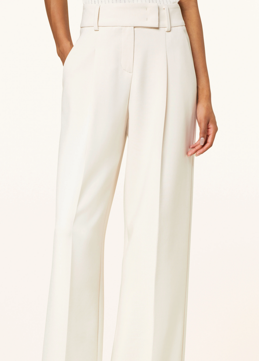 Chrissy Wide Leg Pleated Pant