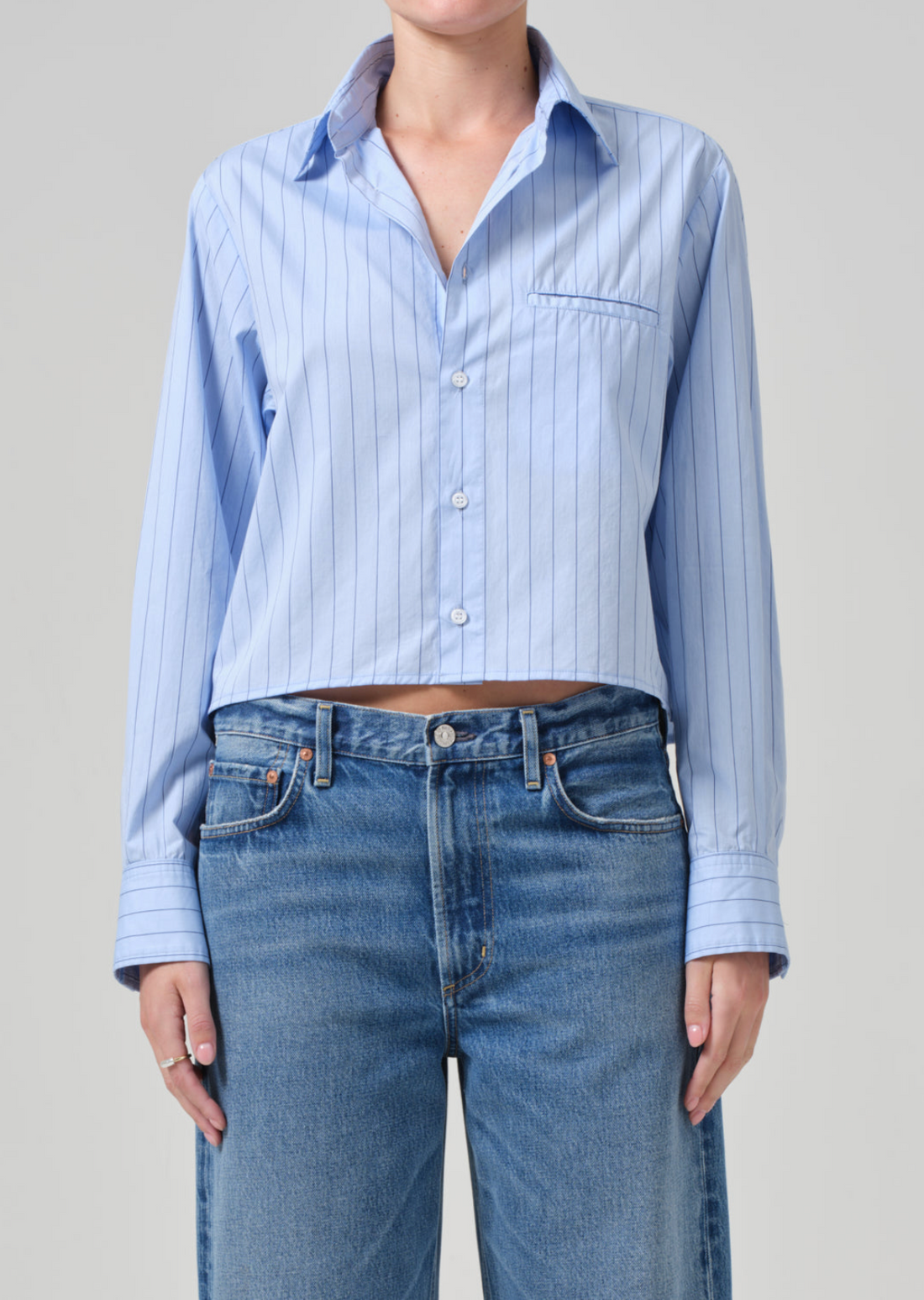 Fino Cropped Shirt