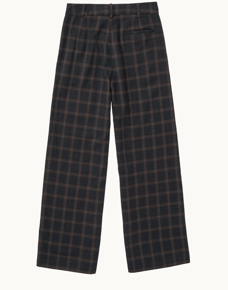 Elliot Wool Plaid Pant