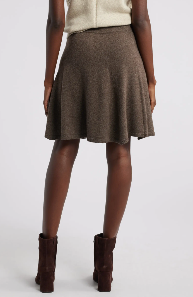 Maren Wool/Cashmere Skirt