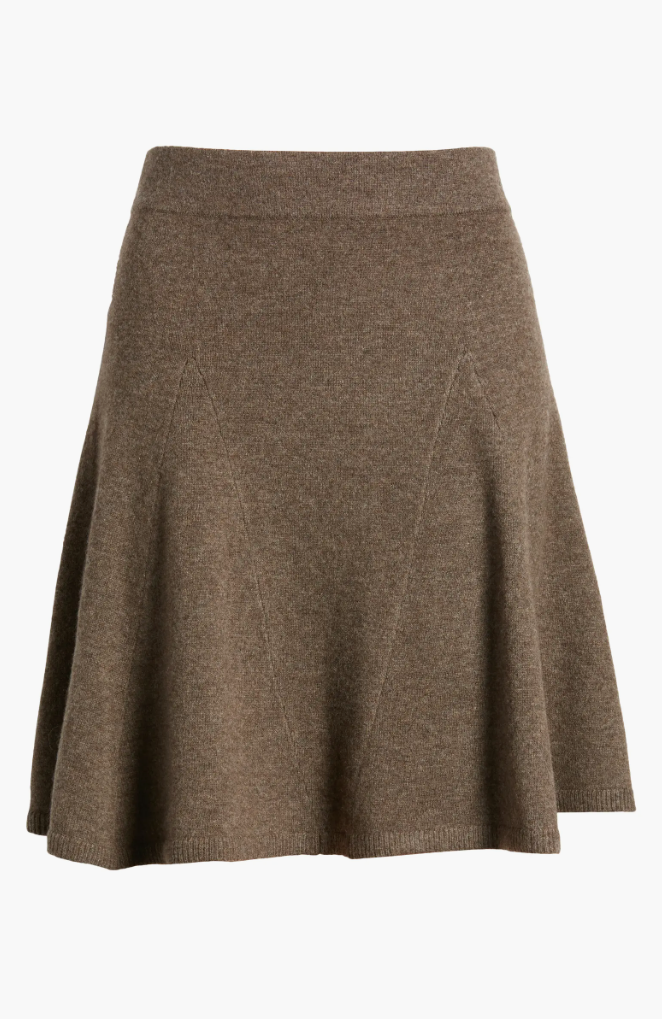 Maren Wool/Cashmere Skirt