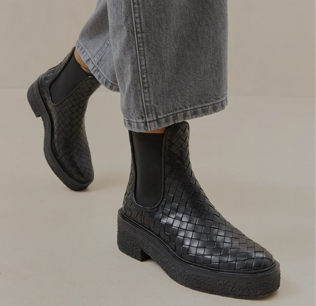 Raquel Crepe Sole Chelsea Boot