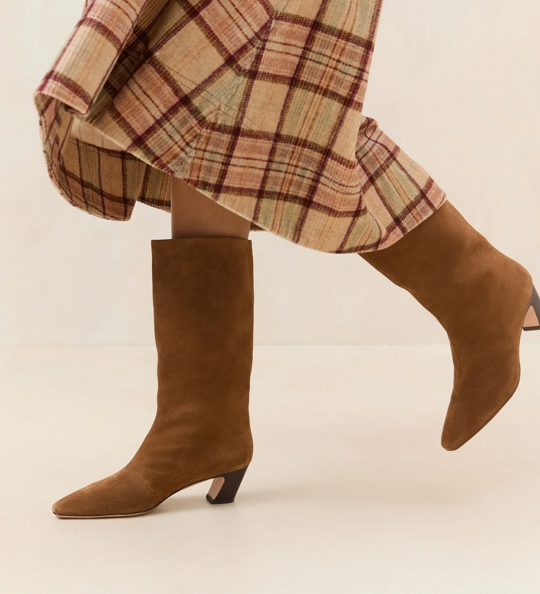 Cleo Kicked Heel Calf Boot