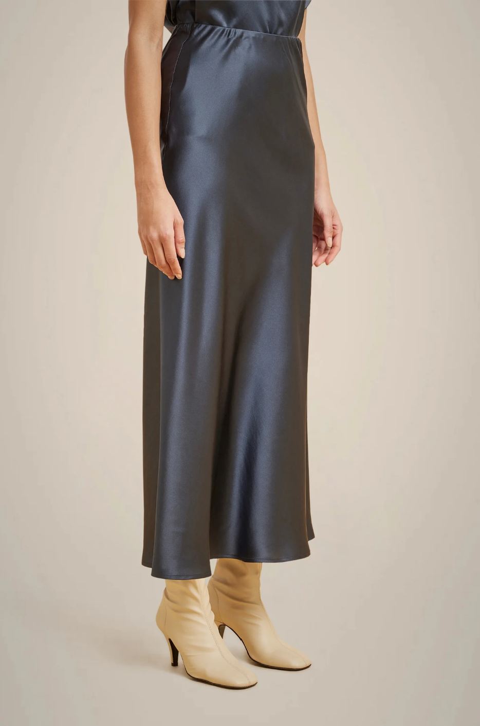 Silk Maxi Skirt