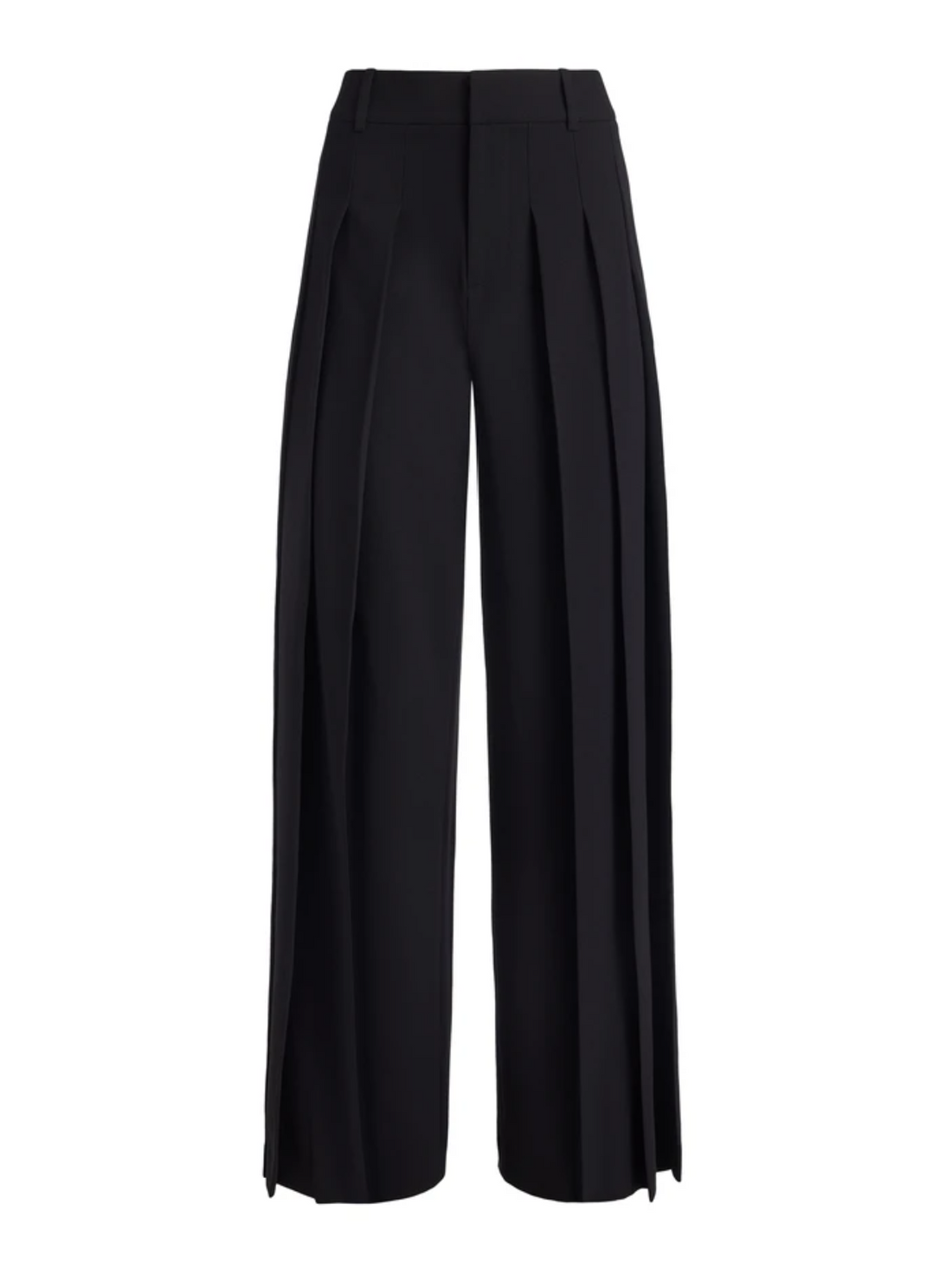 Simon Wide Leg Pleated Trouser