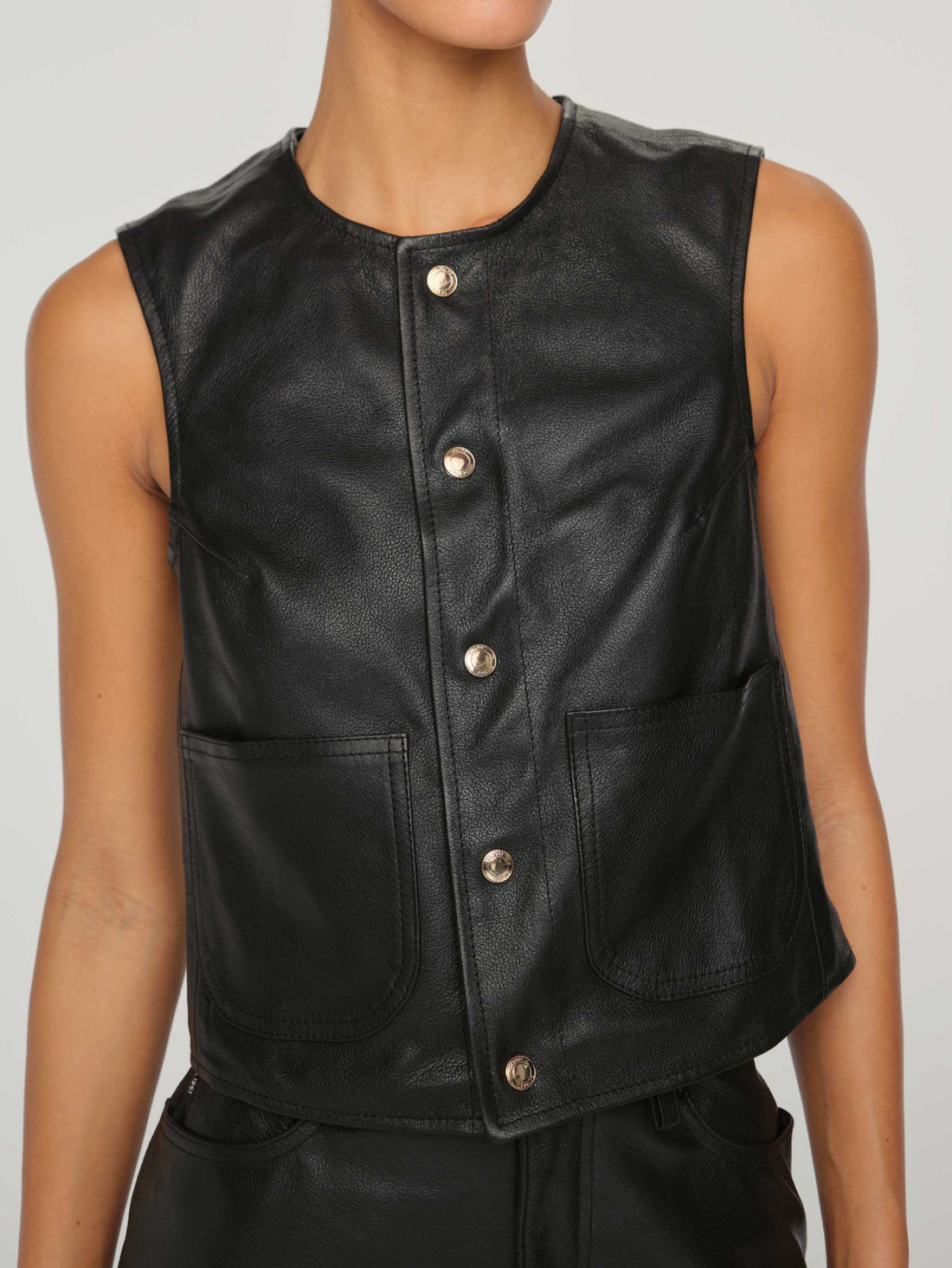 Leather Vest