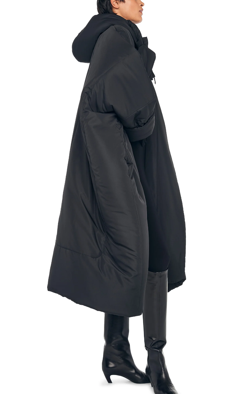 Hooded Blanket Sleeping Bag Coat