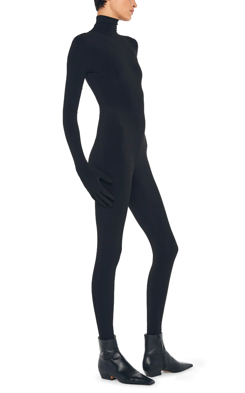 Slim Fit Turtle w/Footie LS Catsuit