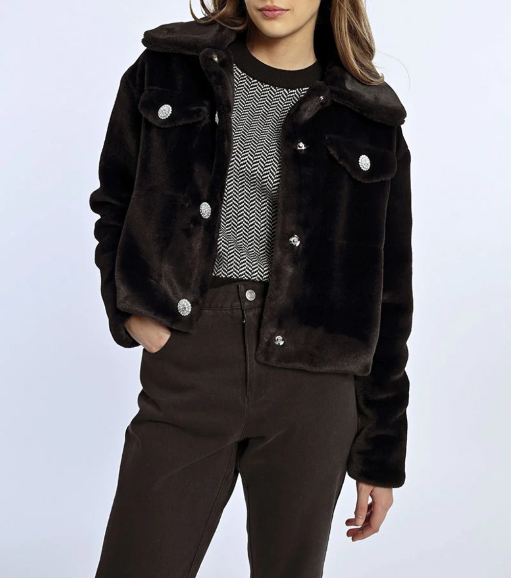 Faux Fur Jacket